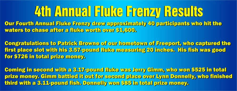 4th Fluke Frenzy Results
